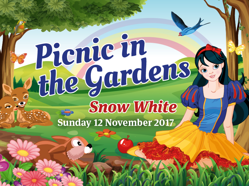 Picnic in the Gardens – Snow White