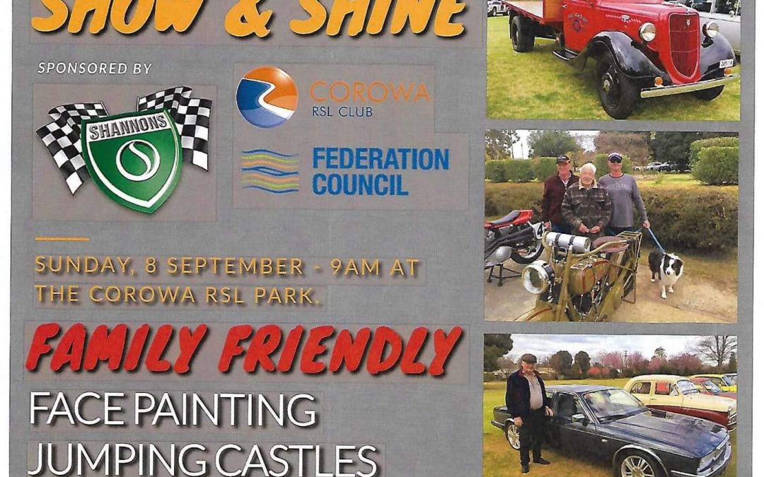 Corowa Car + Bike  Show & Shine 2019