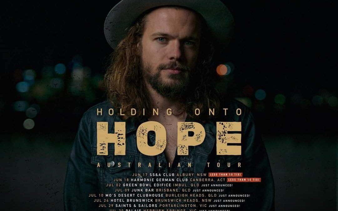 Shaun Kirk – Holding onto Hope TOUR – Albury NSW