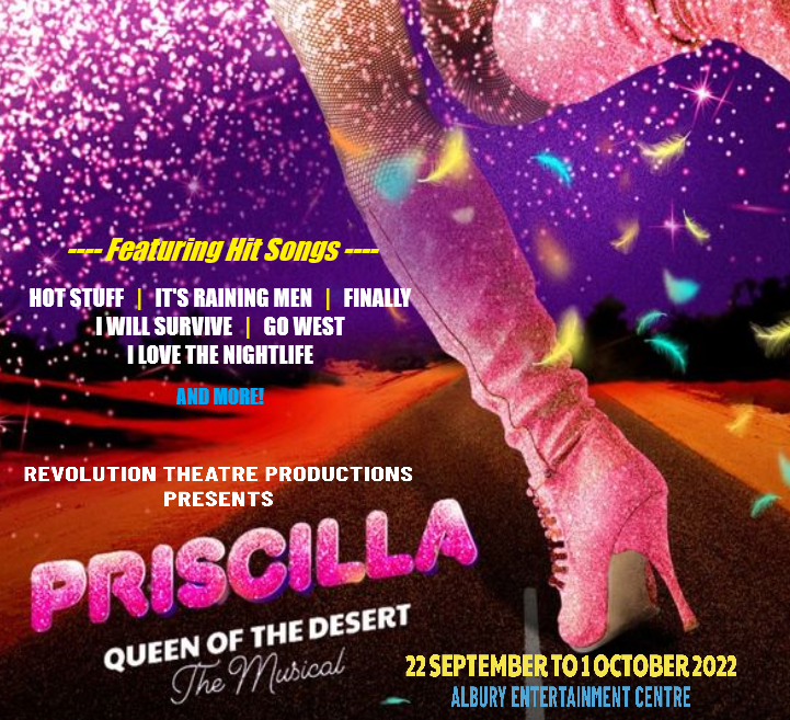 Priscilla Queen of the Desert The Musical – Albury NSW