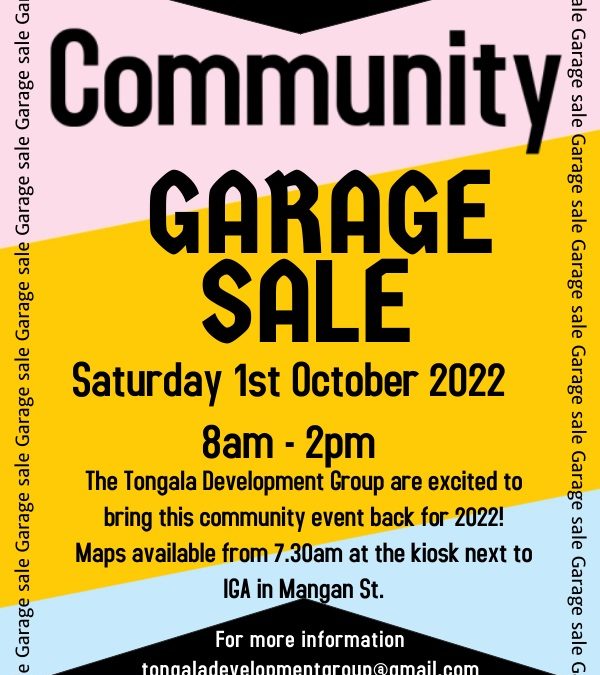 Tongala Community Garage Sale 2022